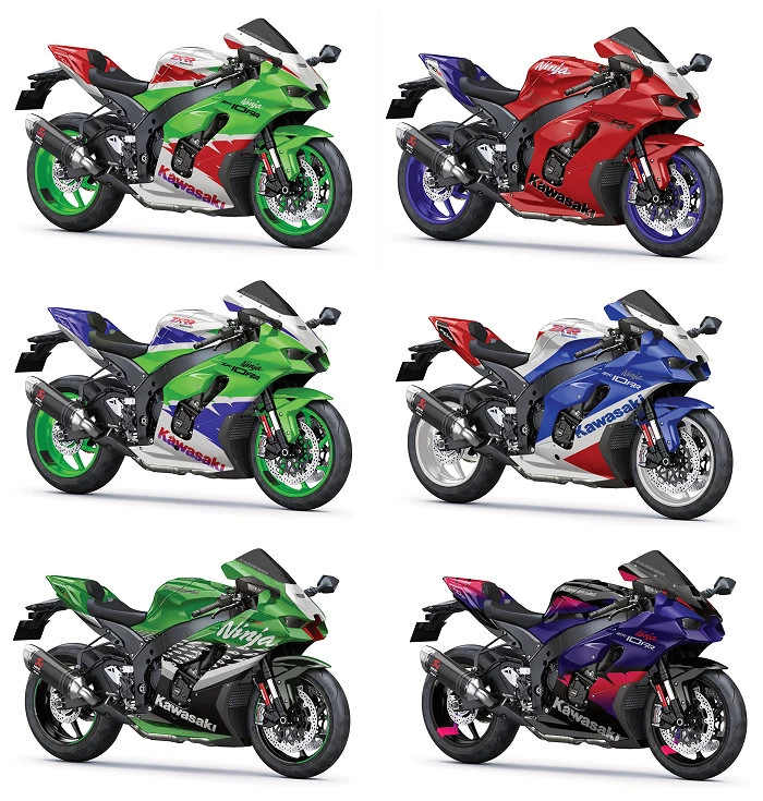 Les six sélections de Kar Lee Design avant le vote pour la Kawasaki ZX-10RR 40th Anniversary