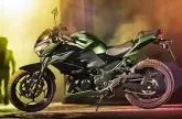 Motorcycle Kawasaki Z 300 2015