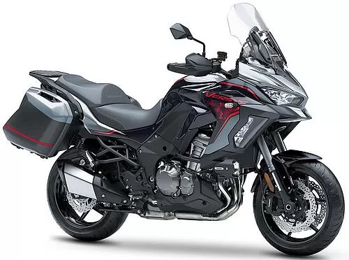 Foto de perfil del VERSYS 1000 SE Tourer + 2021 en color indefinido.