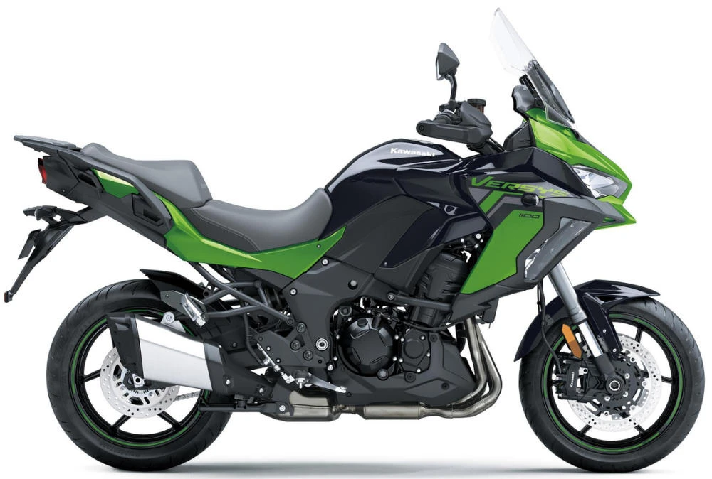 Profile photo of VERSYS 1100 SE 2027 in color green / black.