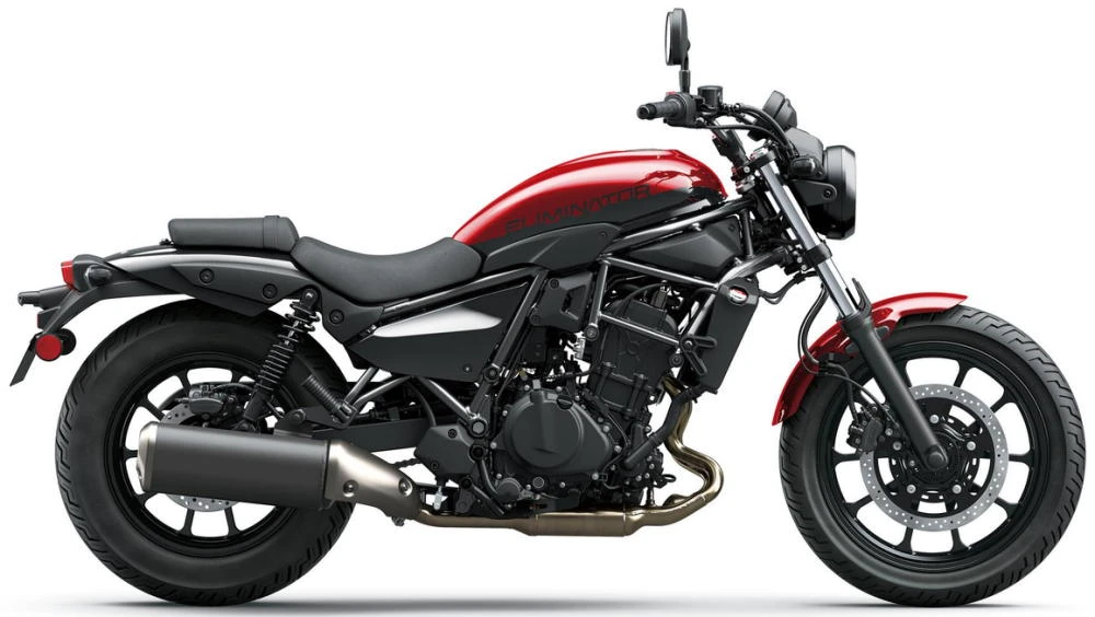 Photo de profil de la 500 Eliminator 2027 en couleur rouge