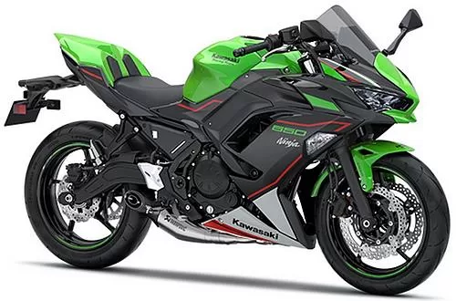 Foto de perfil del Ninja 650 Performance 2021 en color indefinido.