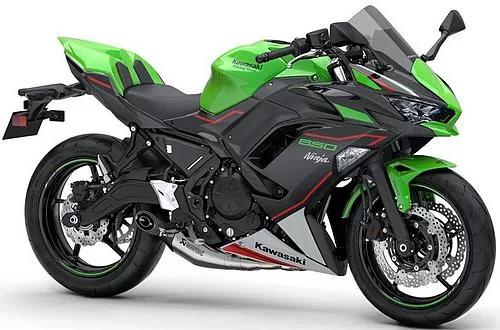 Foto de perfil del Ninja 650 Performance 2022 en color indefinido.