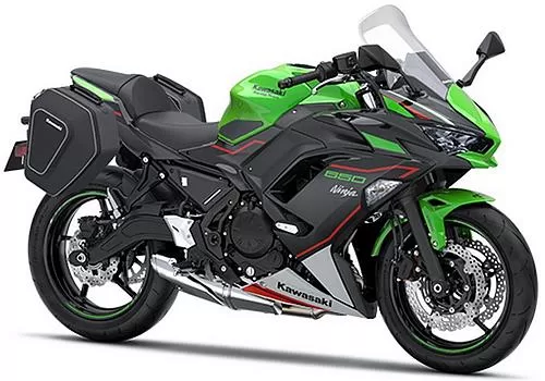 Foto de perfil del Ninja 650 Tourer 2021 en color indefinido.