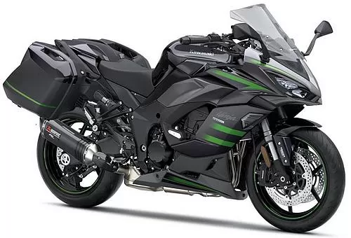 Foto de perfil del Ninja 1000 SX Performance Tourer 2020 en color indefinido.