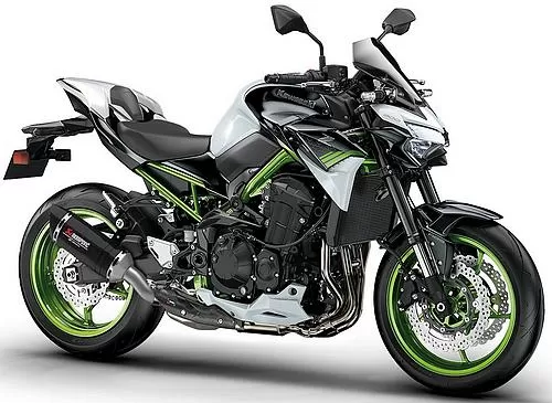 Foto de perfil del Z 900 Performance 2021 en color indefinido.