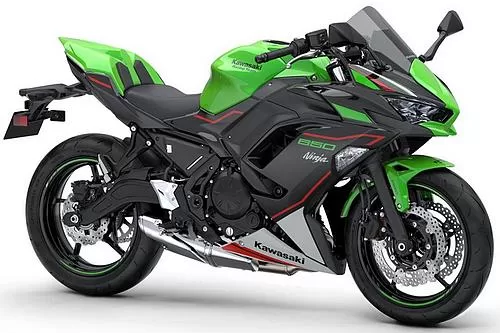 Foto de perfil del Ninja 650 Sport 2022 en color indefinido.