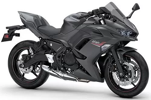 Foto de perfil del Ninja 650 Sport 2022 en color indefinido.