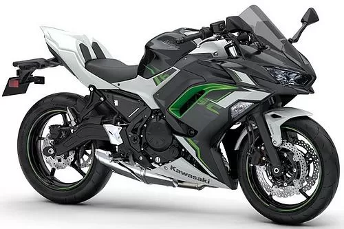Foto de perfil del Ninja 650 Sport 2022 en color indefinido.