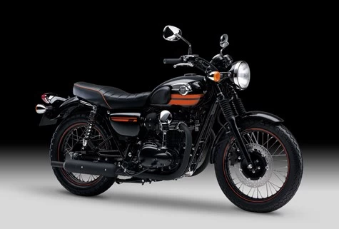 Foto de perfil del W 800 Edition Speciale 2014 en color indefinido.