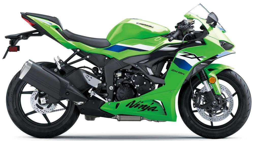 Profile photo of Ninja ZX-6 R 636 2027 in color green.