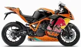 Moto KTM 1190 RC8 R McWilliams limited Edition 2009