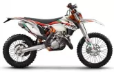 Moto KTM 125 EXC 6 days 2014