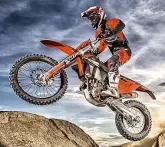 Motorcycle KTM 350 EXC-F 2017