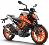 Motorcycle KTM 390 Duke 2020