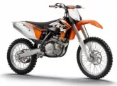 Motorcycle KTM 450 SX-F 2012