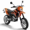 Motorcycle KTM 640 SUPERMOTO 2005
