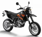 Motorcycle KTM 640 SUPERMOTO 2006