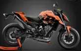 Motorcycle KTM 890 Duke Black Tech3 Limited Edition 2021