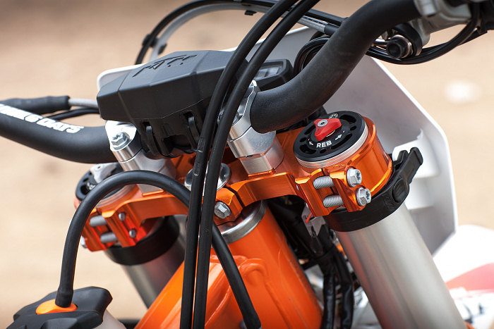 Levier Gauche Court ACCOSSATO Pour KTM EXC 125 2004-2008 - Interchangeable D'origine, Qualité Haute Performance - 10