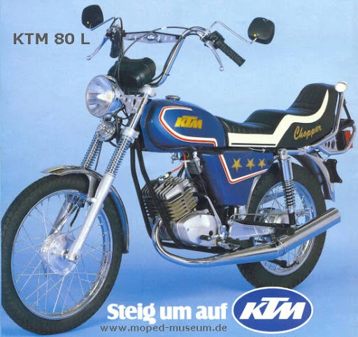 KTM 80 L Chopper 1981 - 2
