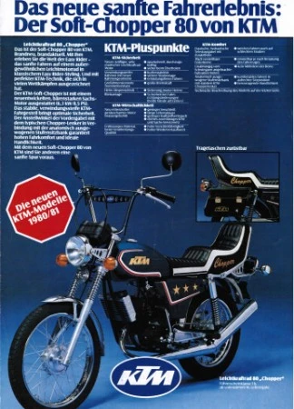 KTM 80 L Chopper 1981 - 4