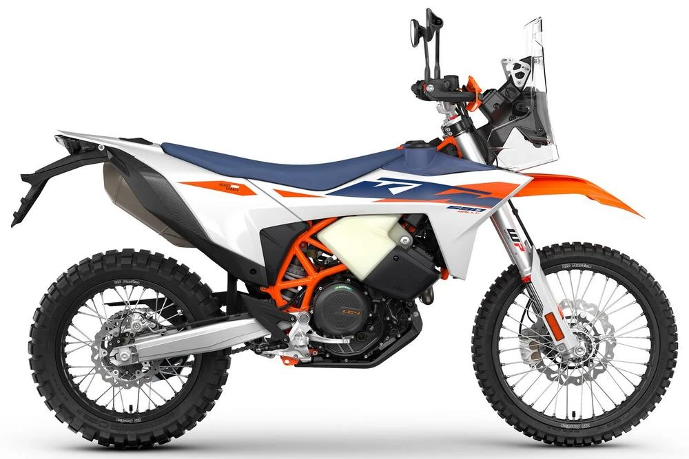Une moto KTM 690 Rally de 2027