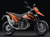 Moto KTM 690 SUPERMOTO 2009
