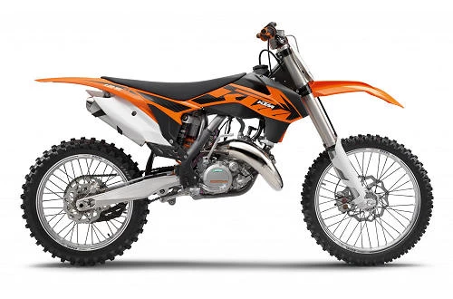 Foto de perfil del 125 SX 2013 en color indefinido.