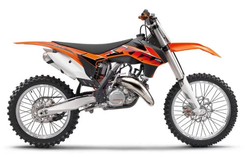 Foto de perfil del 125 SX 2014 en color indefinido.
