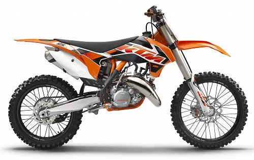Foto de perfil del 125 SX 2015 en color indefinido.