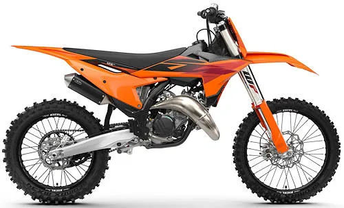 Profile photo of 125 SX 2027 in color orange.