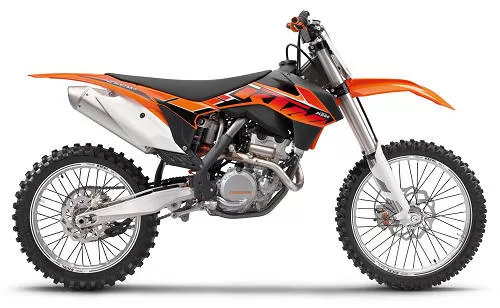 Foto de perfil del 250 SX-F 2014 en color indefinido.