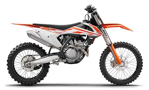 Foto de perfil del 250 SX-F 2017 en color indefinido.