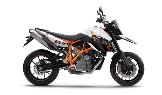 Foto de perfil del 990 Supermoto R 2010 en color indefinido.
