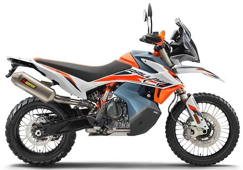 Foto de perfil del 890 Adventure R Rally 2021 en color indefinido.