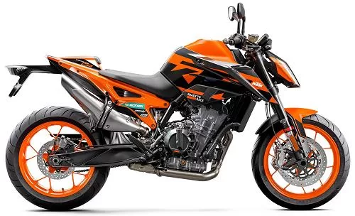 Foto de perfil del Duke 890 GP 2022 en color indefinido.