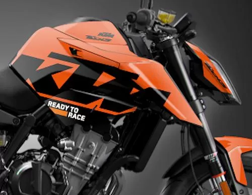 Foto de perfil del 890 Duke Black Tech3 Limited Edition 2021 en color indefinido.