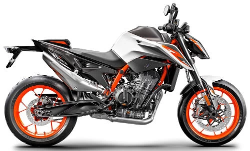 Photo de profil de la Duke 890 R 2020 en couleur non défini