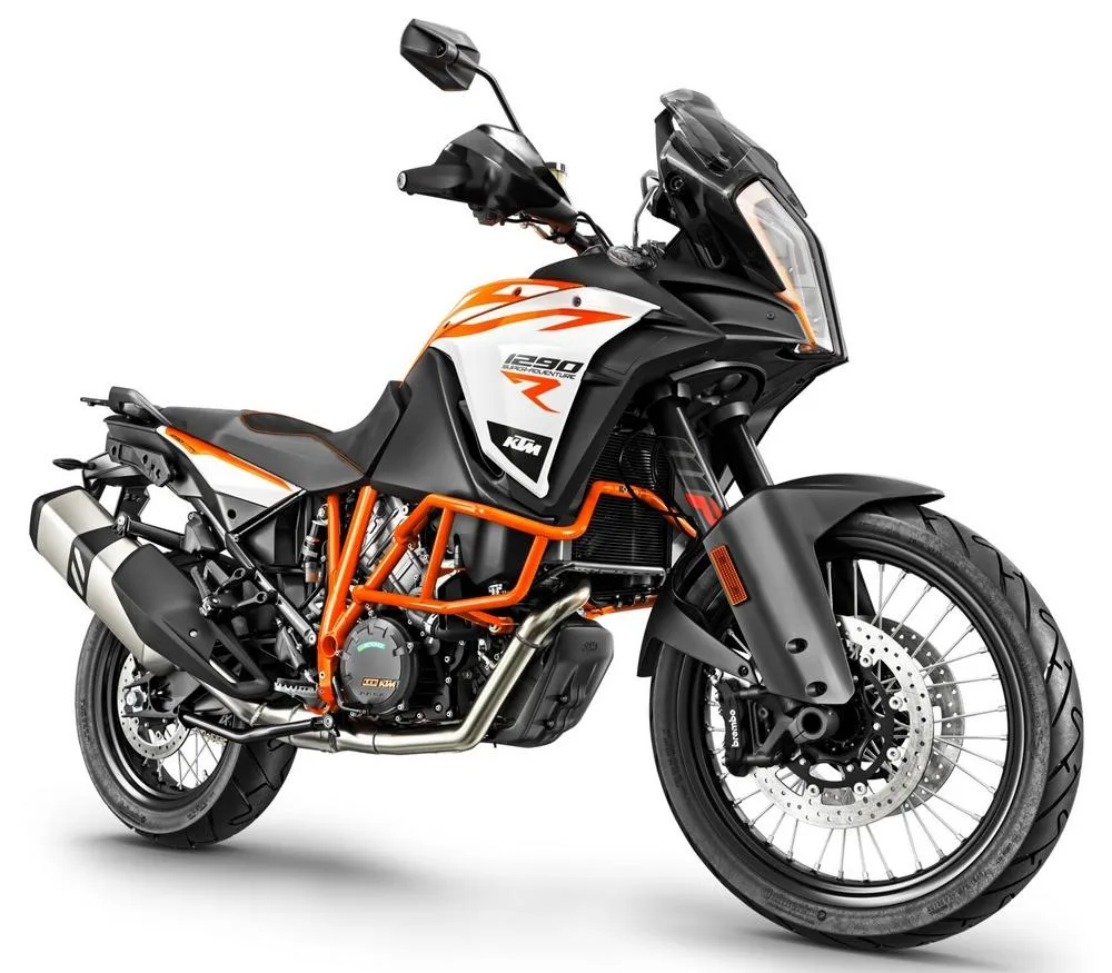 Una moto KTM 1290 Super Adventure de 2017