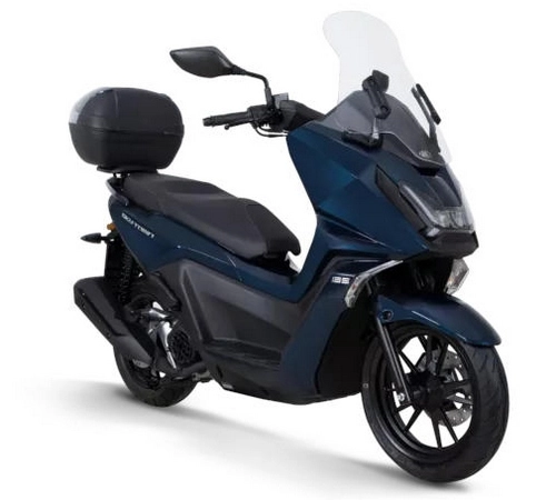 Photo de profil de la Sky Town 125 2025 en couleur bleu