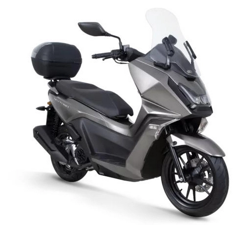 Photo de profil de la Sky Town 125 2025 en couleur gris