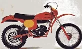Motorcycle Laverda 125 CR 1976