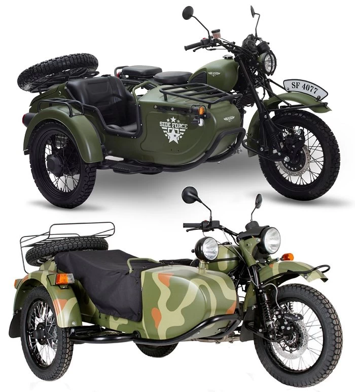Mash 445 Side Force / Ural 750 Ranger