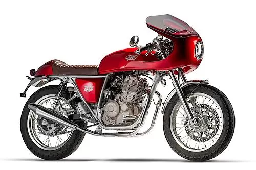 Foto de perfil del 400 TT40 Cafe Racer 2017 en color indefinido.