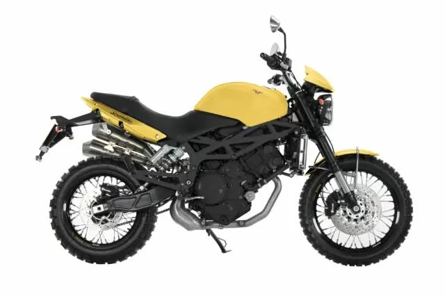 Profile photo of 1200 SCRAMBLER 2013 in color yellow.