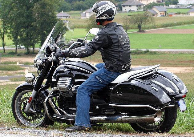 Essai de la Moto-Guzzi 1400 California Touring 2013