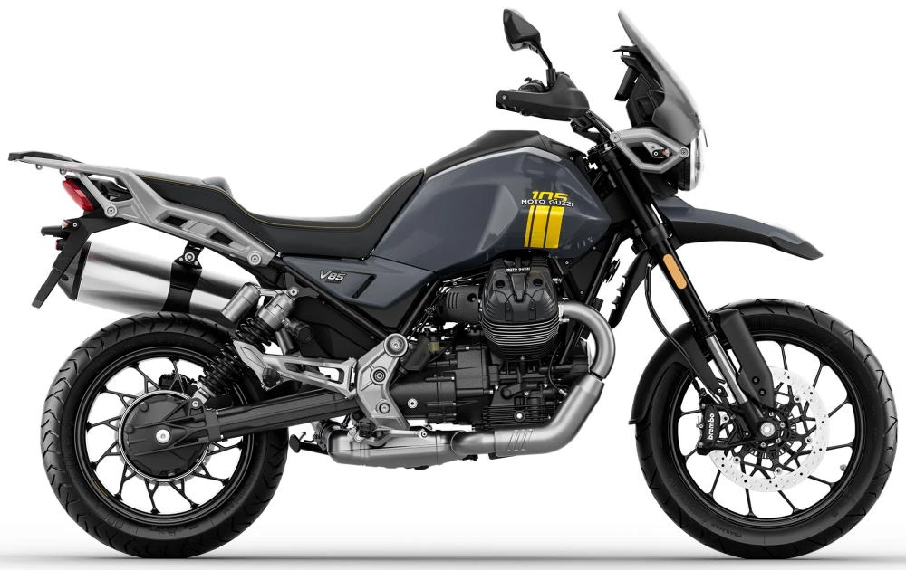Profile photo of V 85 Strada édition 105e anniversaire 2027 in color grey.
