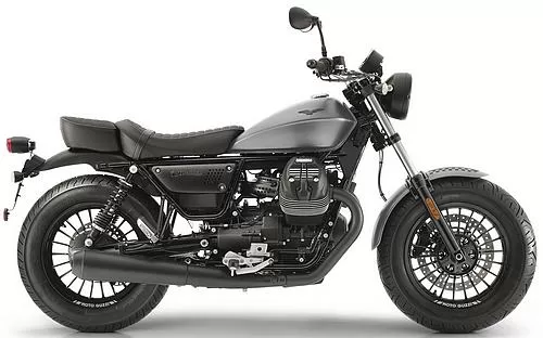 Foto de perfil del 850 V9 Bobber 2018 en color indefinido.