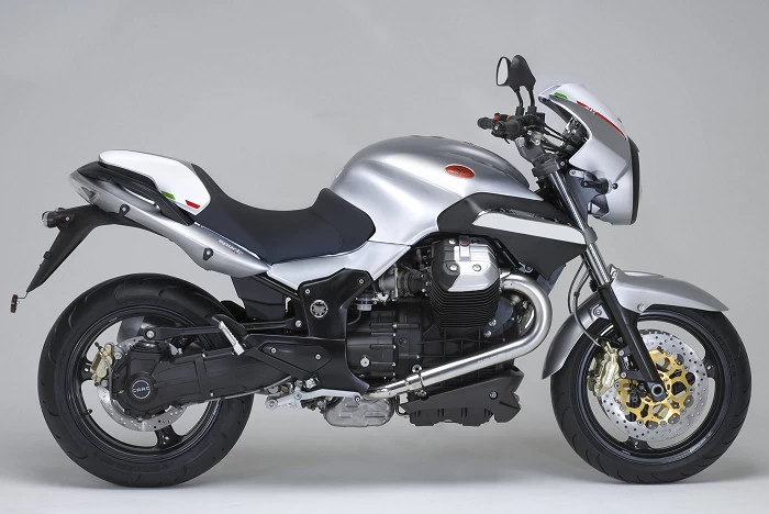 Moto Miniature Moto Guzzi Course Guiloy 1:10 Rouge – Occasion